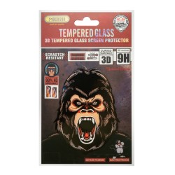 Προστατευτικό τζαμάκι Tempered glass Mocoson, για iPhone X, 3D, Full Glue, 0.3mm, Μαύρο