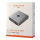 Cabletime HDMI 2.0 Switch CTHS4K, με κουμπί, 2 In 1, 4K, Γκρι