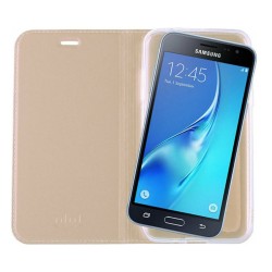 Idol 1991 Θήκη Samsung J320 Prime Magnet Book Stand χρυσό