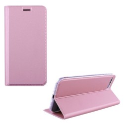 Idol 1991 Θήκη Samsung J320 Prime Magnet Book Stand ροζ-χρυσό