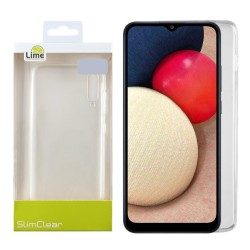 Θήκη Lime Samsung A02S A025 Slimclear TPU Camera Guard Διάφανο