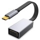Adaptor HQ USB Type C to VGA 1080 60Hz Platinet Γκρι