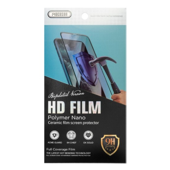 Screen Protector Mocoson Polymer Nano Ceramic, Full 5D,Samsung Note 10 Plus Διάφανο
