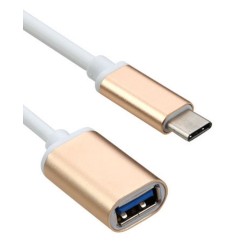 Adapter ,Type-C σε USB 3.0, Χρυσό