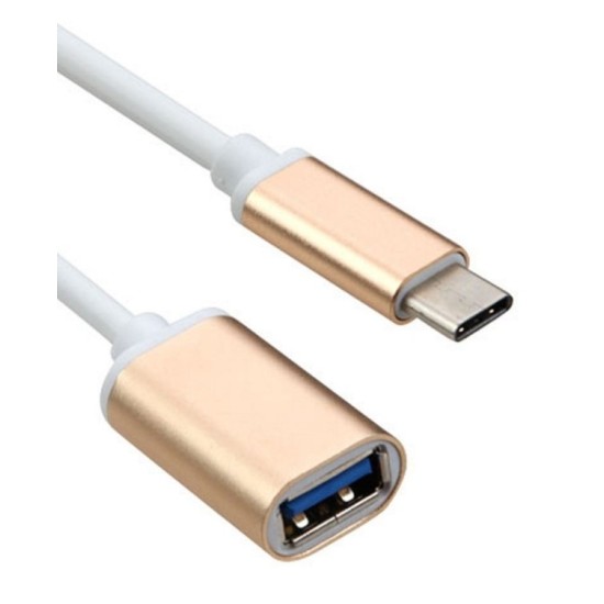 Adapter ,Type-C σε USB 3.0, Χρυσό