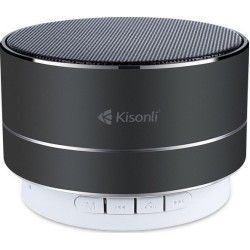 Ηχείο Kisonli LED-804, Bluetooth, USB, SD, FM Μαύρο