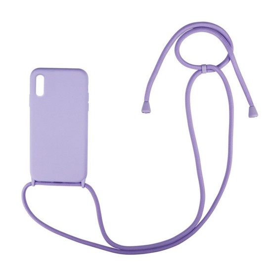 SPD Tpu Color Cord Xiaomi Redmi 9A Backcover Μωβ