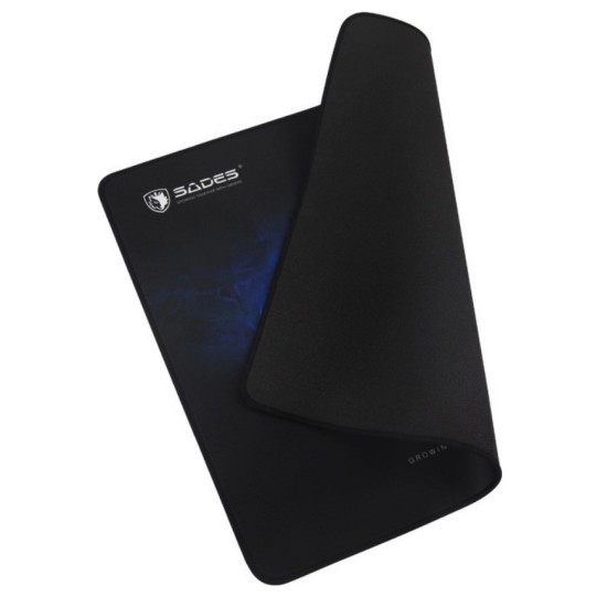 Sades Gaming Mousepad SA-P2 Frost, anti-slip, 450x400x3mm Μαύρο