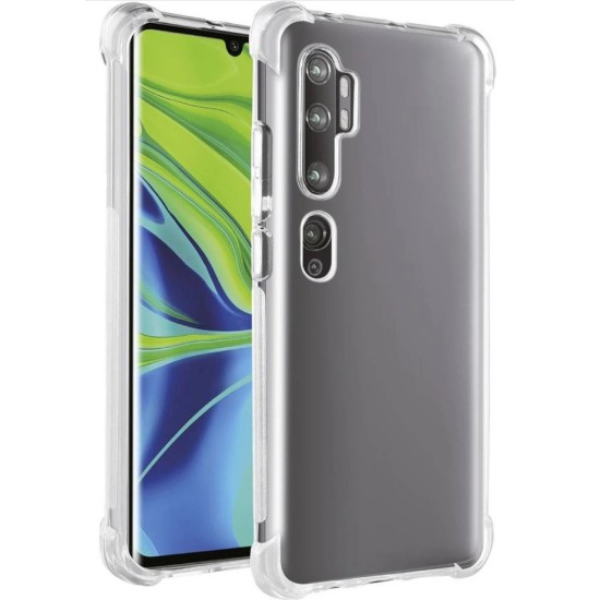 Θήκη Σιλικόνης Vivanco Safe & Steady Case Xiaomi Mi Note 10 Backcover Διάφανο