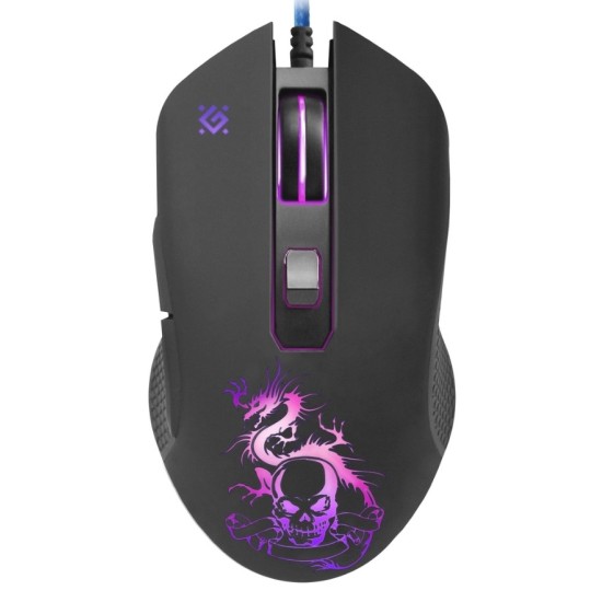 Ποντίκι Defender GM-090L Sky Dragon Wired Gaming Optical Mouse 3200dpi 6 Buttons Μαύρο