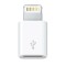 Lightning Adaptor Apple Micro USB Λευκό