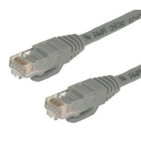 Detech Καλώδιο Δικτύου Lan CAT 5 24AWG 20M Γκρι