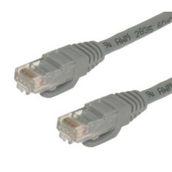 Detech Καλώδιο Δικτύου Lan CAT 5 24AWG 5M Γκρι Detech Καλώδιο Δικτύου Lan CAT 5 24AWG 5M Γκρι