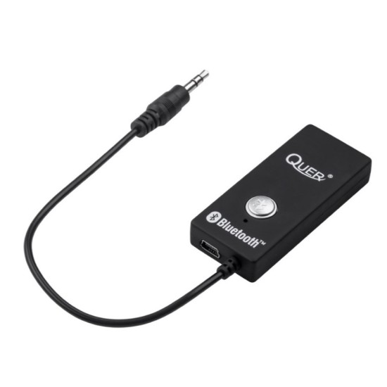 Quer Bluetooth Audio Receiver KOM0709, BT 3.0, 160mAh