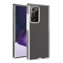 Θήκη Σιλικόνης Vivanco Rock Solid για Samsung Note 20 Ultra Backcover Διάφανο Μαύρο