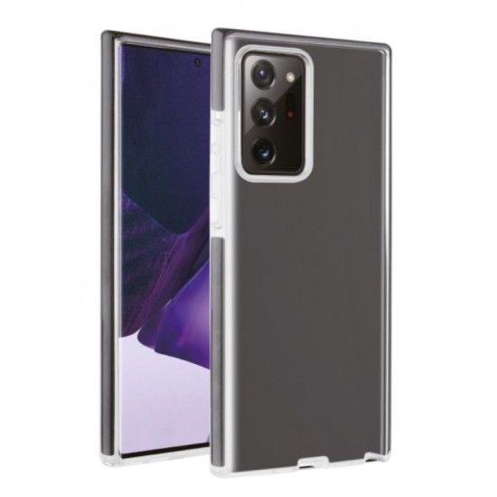 Θήκη Σιλικόνης Vivanco Rock Solid για Samsung Note 20 Ultra Backcover Διάφανο Μαύρο