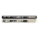Delock Keystone Patch Panel, για 19" rack, 24 ports, Μαύρο