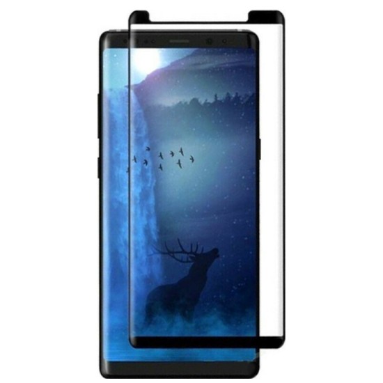 Powertech Προστατευτικό Γυαλί 3D για Samsung Note 9 Full Face Μαύρο Powertech Προστατευτικό Γυαλί 3D για Samsung Note 9 Full Face Μαύρο