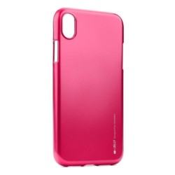 Θήκη Σιλικόνης i-Jelly για Apple iPhone XR Ροζ