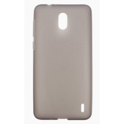 Θήκη Cosy για Nokia 2 Backcover Frost Μαύρο Διάφανο