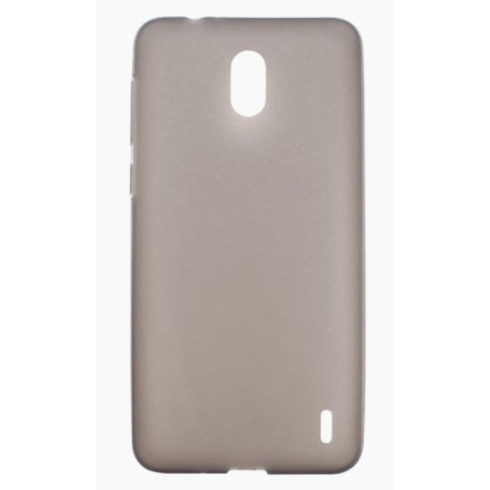 Θήκη Cosy για Nokia 2 Backcover Frost Μαύρο Διάφανο
