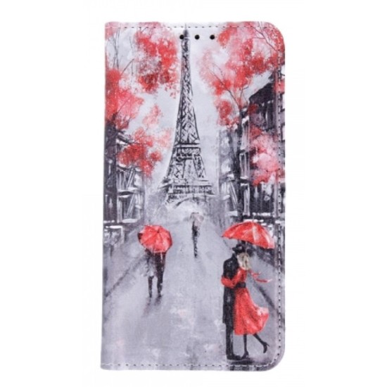 Θήκη SPD Senso Book Paris Love για Huawei Y5 2019 / Honor 8S με Σχέδιο