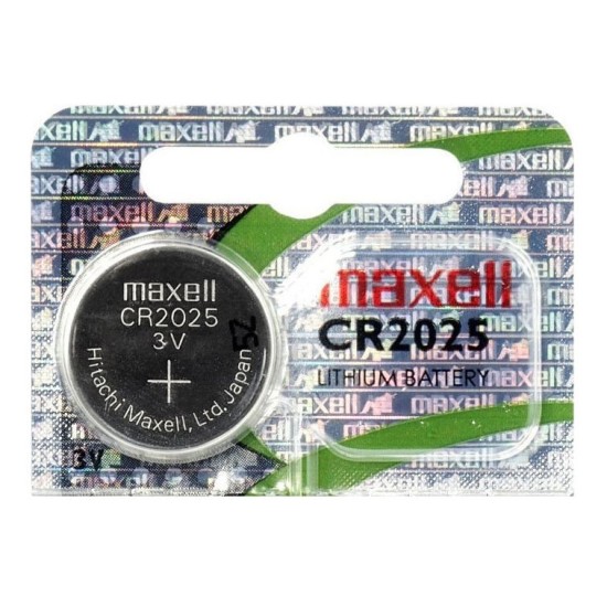 Maxell Μπαταρία λιθίου CR2025, 3v, 1τμχ