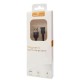 Powertech Καλώδιο USB 2.0 PT-757, μαγνητικό, 1m, Μαύρο