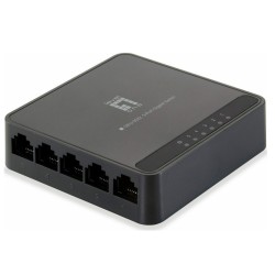 Levelone GbE Switch GEU-0522, 5-port 10 / 100 / 1000Mbps, MAC 4K, Ver. 1.0