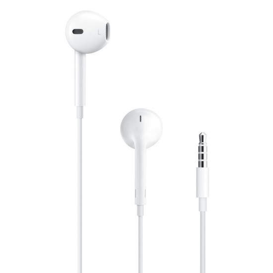Apple EarPods Earbuds Handsfree με Βύσμα 3.5mm Λευκό