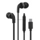 H/F Stereo Inos USB C Χsound με Μικρά Ακουστικά Μαύρα