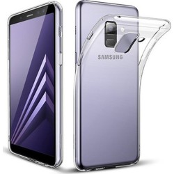 Θήκη Σιλικόνης Senso 0.3 Samsung J6 Plus 2018 Backcover Διάφανο