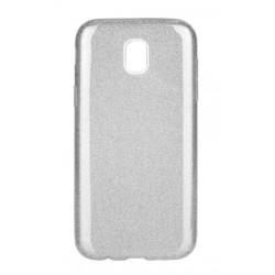 Θήκη Σιλικόνης Sunshine Samsung J3 2017 Ασημί