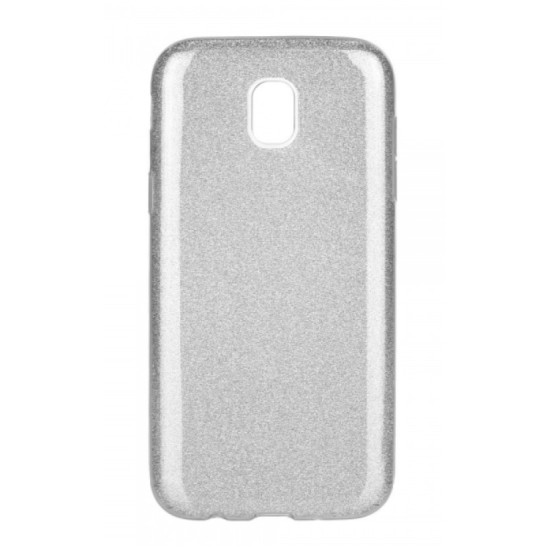 Θήκη Σιλικόνης Sunshine Samsung J3 2017 Ασημί