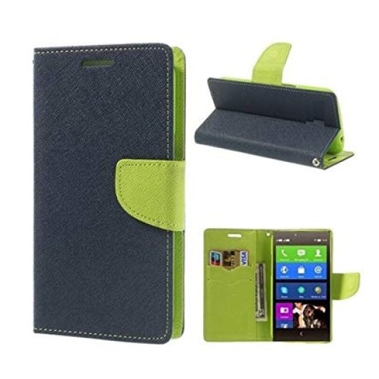 Θήκη Book Mercury Samsung Galaxy A7 Μπλε