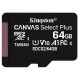 Κάρτα Μνήμης Kingston MicroSD Canvas Select Plus microSDXC 64GB U1 V10 A1 no SD Adapter (SDCS2/64GB