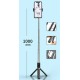 Proda selfie stick τηλεσκοπικό πτυσσόμενο τρίποδο selfie stick με τηλεχειριστήριο bluetooth μαύρο P Proda selfie stick τηλεσκοπικό πτυσσόμενο τρίποδο selfie stick με τηλεχειριστήριο bluetooth μαύρο P