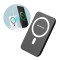 Ασύρματος Φορτιστής WK Design Magnetic Wireless Power Bank 5000 mAh, MagSafe Compatible (WP-215 bla