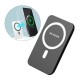 Ασύρματος Φορτιστής WK Design Magnetic Wireless Power Bank 5000 mAh, MagSafe Compatible (WP-215 bla