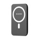 Ασύρματος Φορτιστής WK Design Magnetic Wireless Power Bank 5000 mAh, MagSafe Compatible (WP-215 bla