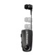 POWERTECH Bluetooth earphone Klipp 2 PT-998, multipoint, BT V5.1, γκρι POWERTECH Bluetooth earphone Klipp 2 PT-998, multipoint, BT V5.1, γκρι