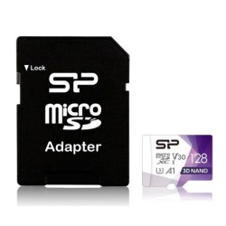 SILICON POWER κάρτα μνήμης Superior Pro microSDXC UHS-I, 128GB, Class 30