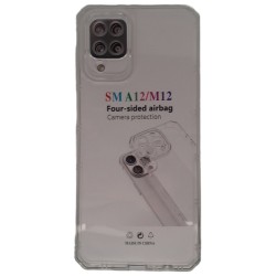 ARMOR ANTISHOCK CASE FOR SAMSUNG GALAXY A12 TRANSPARENT