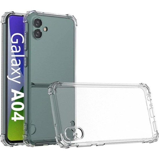 ARMOR ANTISHOCK CASE FOR SAMSUNG GALAXY A04 TRANSPARENT