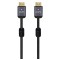 POWERTECH καλώδιο HDMI 2.0 CAB-H125, 4K 3D, copper, μαύρο, 1m