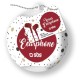 SBS HANDSFREE STEREO EARSET 3.5 JACK XMAS BALL red SBS HANDSFREE STEREO EARSET 3.5 JACK XMAS BALL red