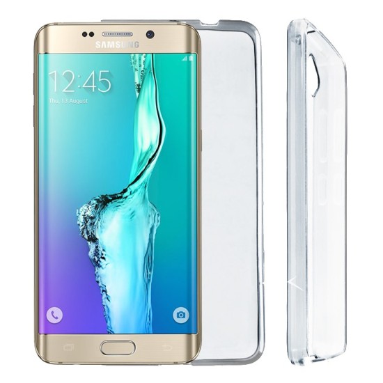 Ksix FLEX TPU SAMSUNG S6 EDGE+ PLUS trans backcover