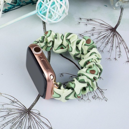 Cloth Watch 7 band 7/6/5/4/3/2 / SE (45/44 / 42mm) strap bracelet elastic bracelet Αβοκάντο Cloth Watch 7 band 7/6/5/4/3/2 / SE (45/44 / 42mm) strap bracelet elastic bracelet Αβοκάντο