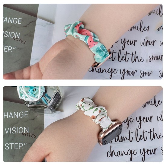 Cloth Watch 7 band 7/6/5/4/3/2 / SE (45/44 / 42mm) strap bracelet elastic bracelet Αβοκάντο Cloth Watch 7 band 7/6/5/4/3/2 / SE (45/44 / 42mm) strap bracelet elastic bracelet Αβοκάντο