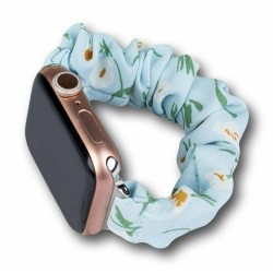 Fabric Watch 7 band 7/6/5/4/3/2 / SE (45/44 / 42mm) strap bracelet bracelet with elastic Μπλε